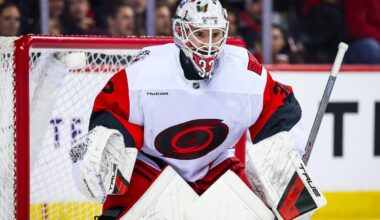 Carolina has a goalie problem with Bussi’s recent struggles