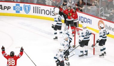 André Burakovsky, Frank Nazar find redemption, reward in Blackhawks’ OT win over Mammoth