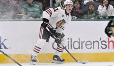Blackhawks' Oliver Moore Out Multiple Weeks