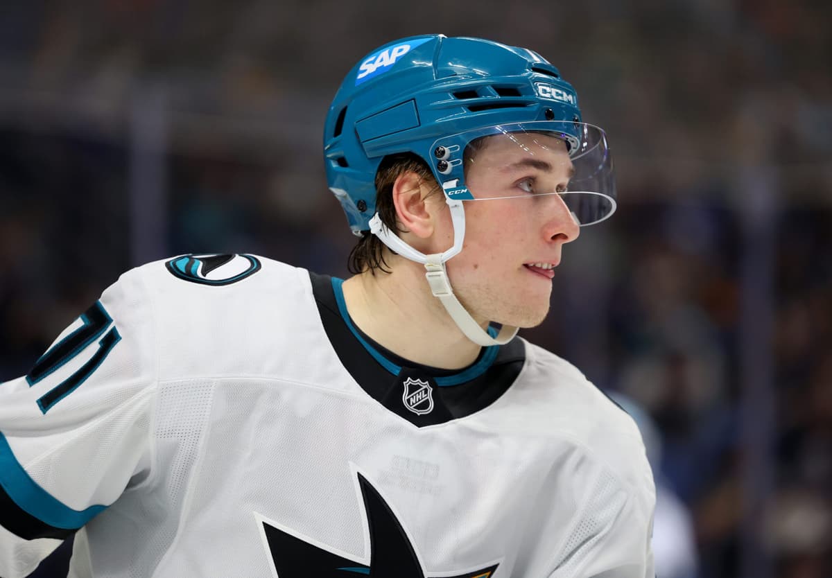 Sharks’ Celebrini becomes sixth teenage NHLer to register 100 points in a season