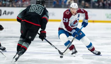 Postgame: MacKinnon Records 4 Points In 5-1 Avalanche Victory in Seattle
