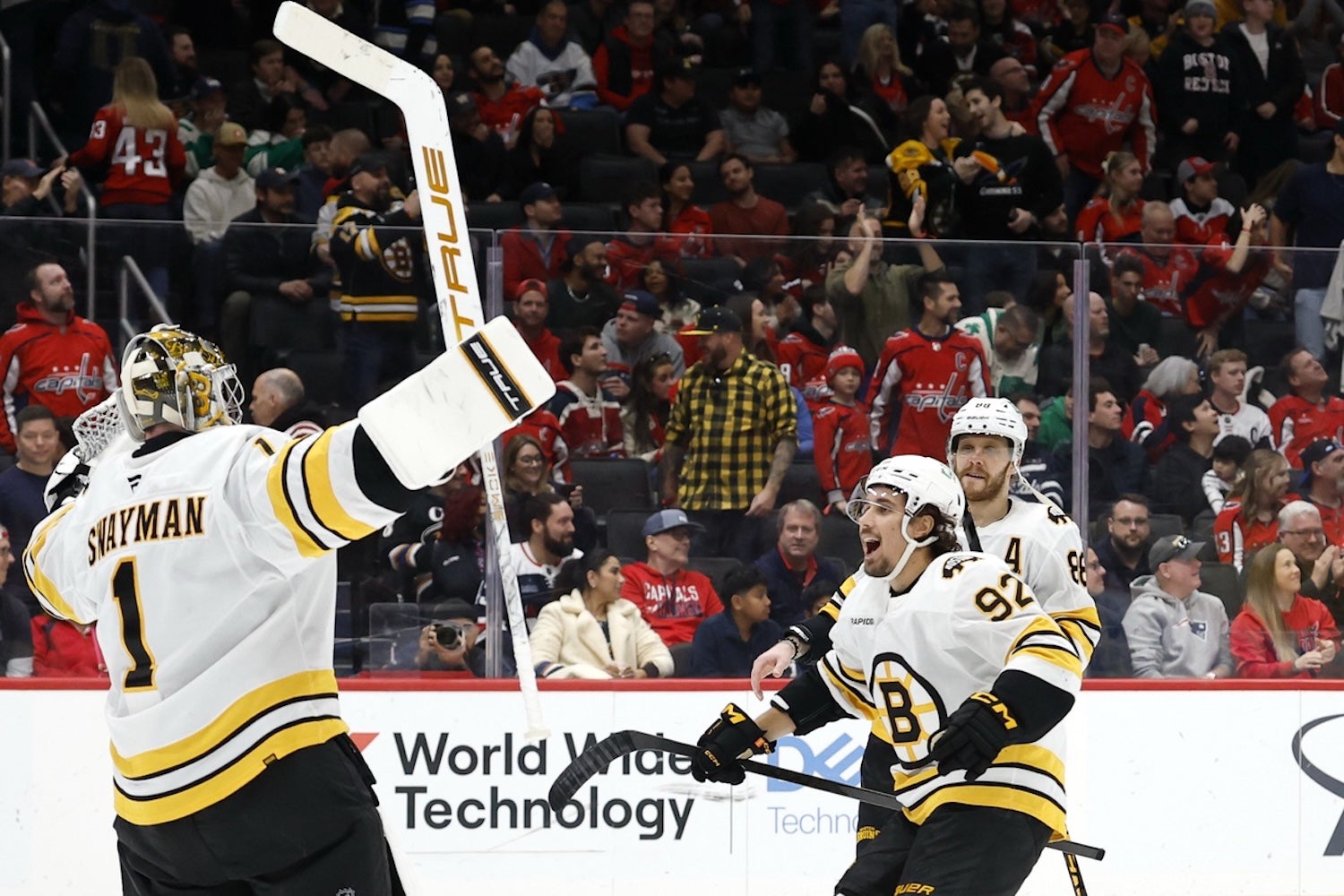 3 Stars: Swayman hits new milestone in Bruins victory - 98.5 The Sports Hub