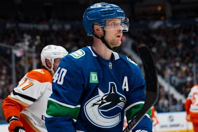 Vancouver Canucks center Elias Pettersson Vancouver Canucks center Elias Pettersson