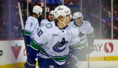 Öhgren scores, Tolopilo pulled in Canucks’ 7-3 loss to Flames