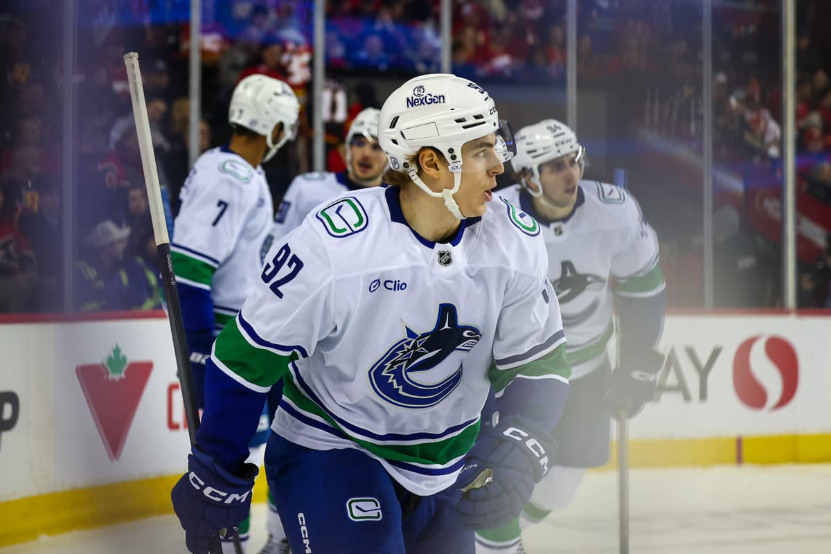 Öhgren scores, Tolopilo pulled in Canucks’ 7-3 loss to Flames