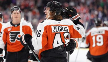 Flyers begin contract talks with Trevor Zegras amid rising price tag