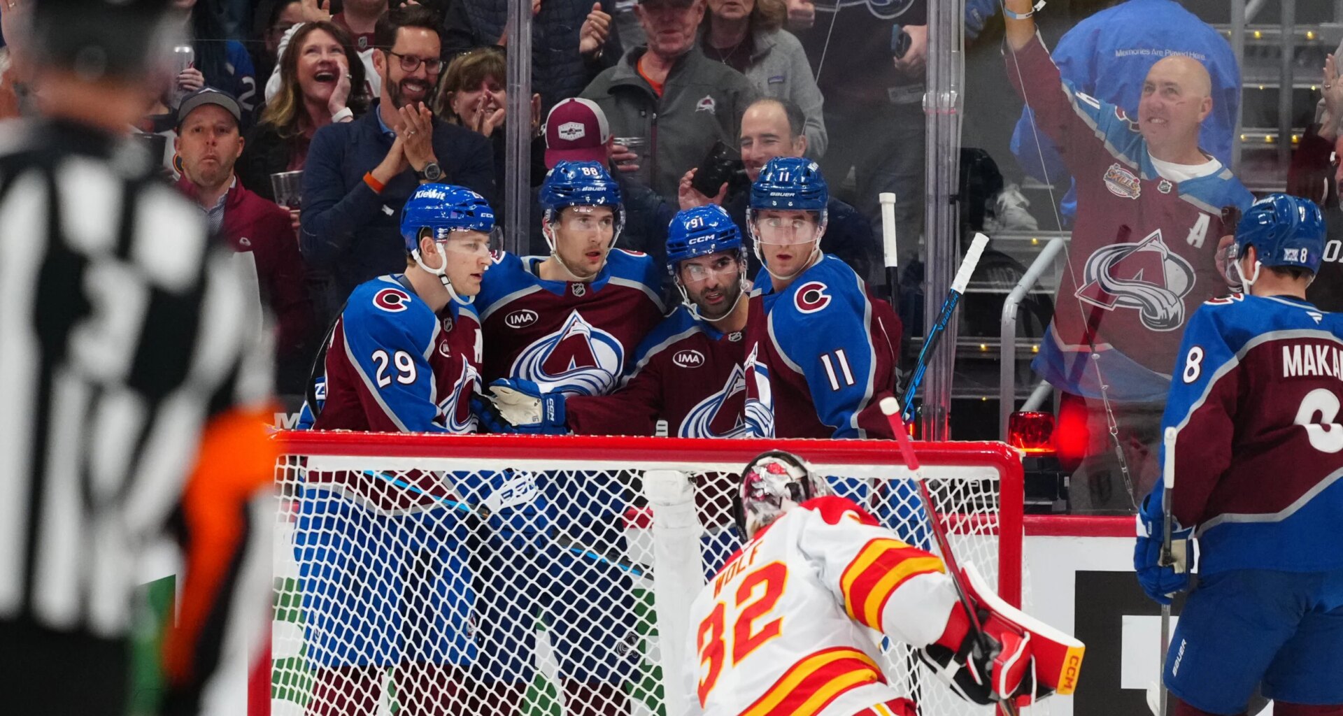 Postgame: Power Play Shines As Avalanche Blow Out Flames 9-2