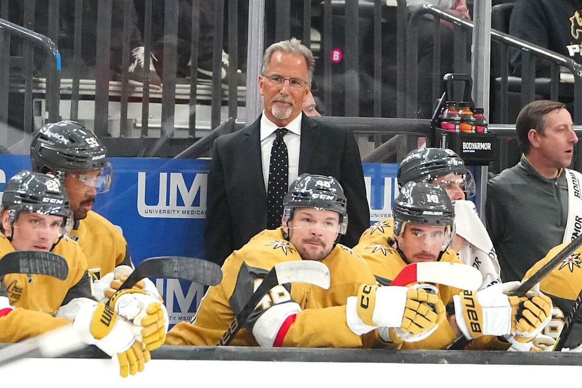 Inside John Tortorella’s debut behind the Vegas Golden Knights bench