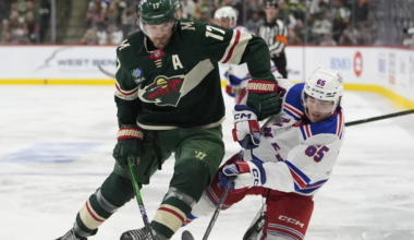 NHL Game Preview: New York Rangers at Minnesota Wild with Line Combinations 03/14/2026