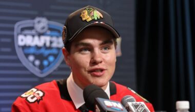 Top prospect Anton Frondell en route to Blackhawks