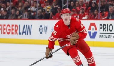 Detroit Red Wings sign defenceman Jacob Bernard-Docker to two-year extension