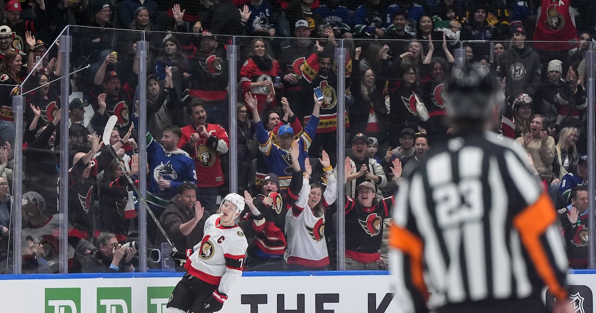 Ottawa Senators move within three points of playoff spot with shutout win over Vancouver Canucks