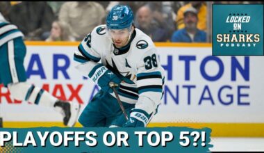 San Jose Sharks FIGHT for Wild Card & Top Five Pick | Nick Leddy Has Been GOOD?!