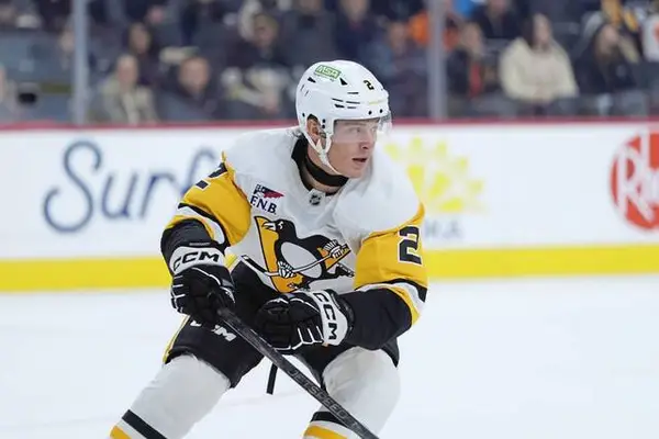Penguins recall rookie forward Rutger McGroarty from Wilkes-Barre/Scranton