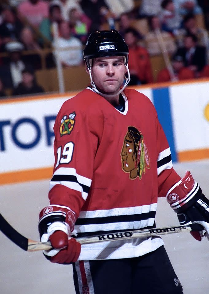 Troy Murray in 1989Credit: Graig Abel/Getty