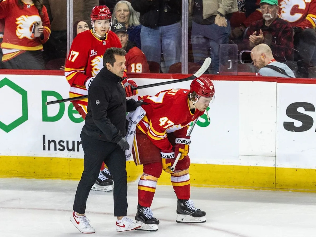 Panthers' A.J. Greer faces disciplinary hearing for hit on Flames' Connor Zary
