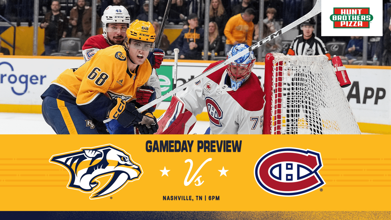 GAME DAY: Canadiens vs. Preds, March 28