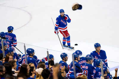 Alexis Lafreniere scores hat trick as New York Rangers defeat Calgary Flames 4-0 at Madison Square Garden
