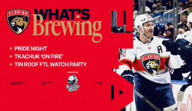 What’s Brewing: Pride Night; Tkachuk ‘on fire’