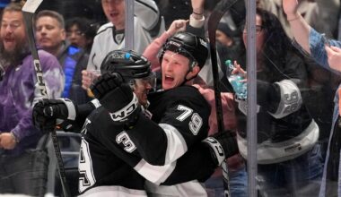 Panarin leads LA Kings past Islanders 5-3 for their 1st victory under interim coach D.J. Smith