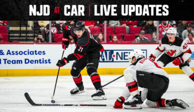 LIVE UPDATES: Hurricanes 3, Devils 1