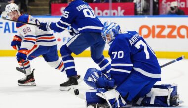 Maple Leafs sign goalie Artur Akhtyamov to three-year contract extension