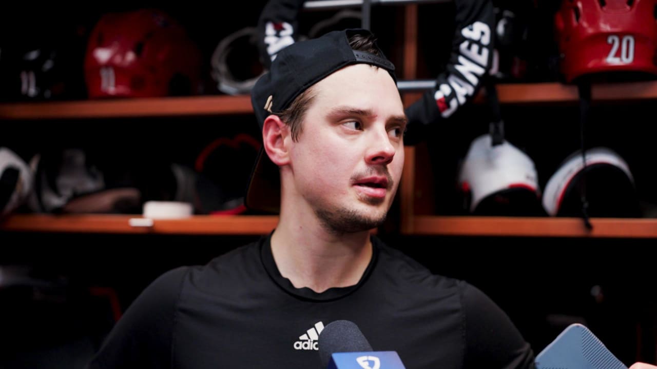 Sebastian Aho Postgame Quotes | Carolina Hurricanes