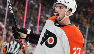 Cates Plays Hero for Flyers After Late Tying Goal
