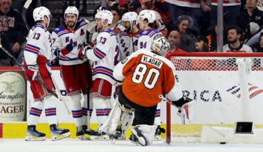 Power Play Dominates as Rangers Roll Past Flyers