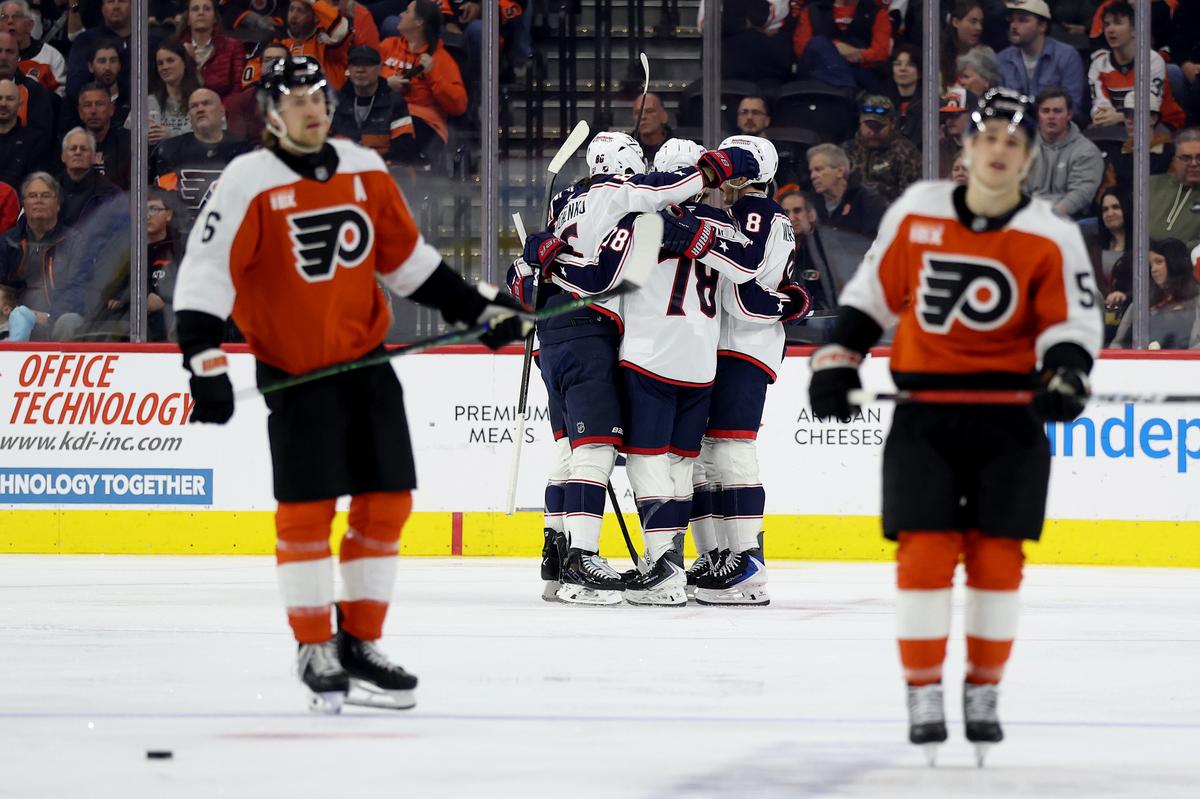 Flyers Fall in Crucial Game to Blue Jackets