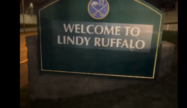 "Welcome to Buffalo" Sign Changed for Buffalo Sabres