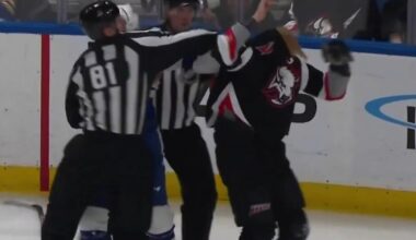 Buffalo Sabres Game Currently Going Insane With Fights