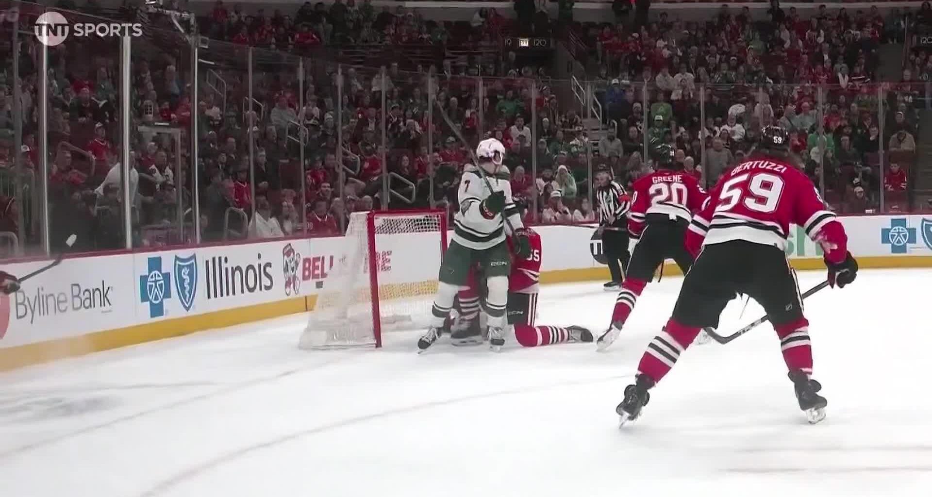 Mats Zuccarello scores in overtime as the Wild beat the Blackhawks 4-3