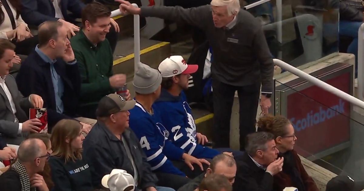 Toronto Blue Jays players were removed from other people's seats during Leafs game