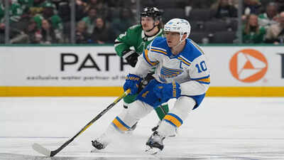St. Louis Blues captain Brayden Schenn was traded to New York Islanders during NHL deadline while teams share San Jose hotel