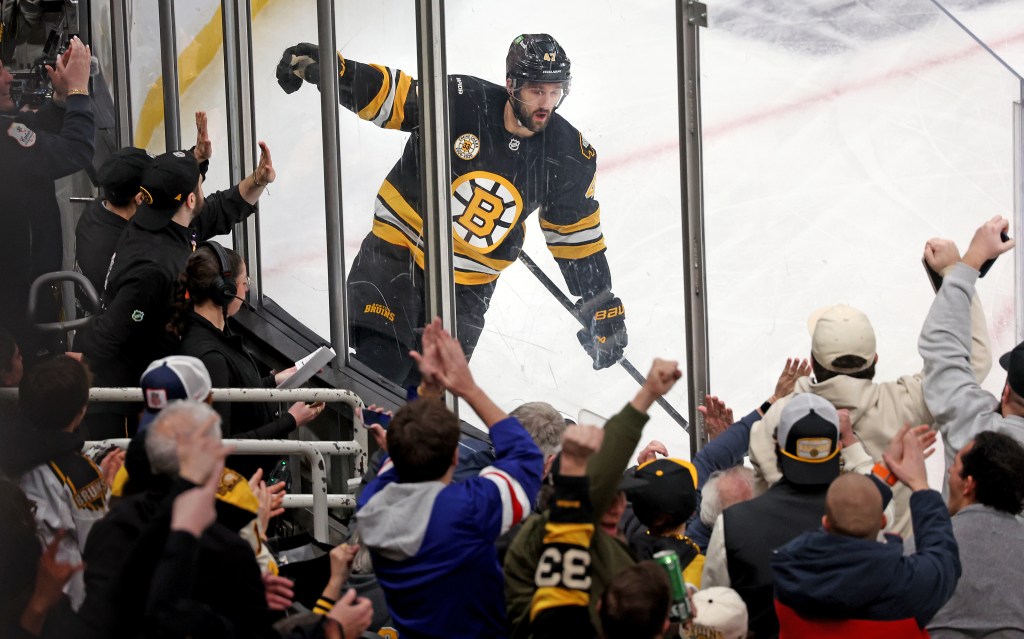 Bruins' grinder Mark Kastelic earns his big moment in overtime