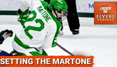Porter Martone is HERE! The Philadelphia Flyers playoff race just got an extra kick.