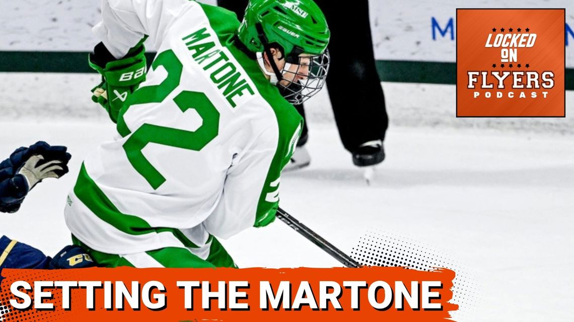 Porter Martone is HERE! The Philadelphia Flyers playoff race just got an extra kick.