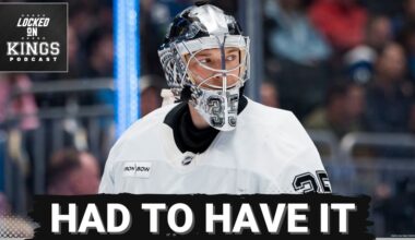 LA Kings get much needed 2 points, Darcy Kemper records shutout, Quinton Byfield IGNITES the offense