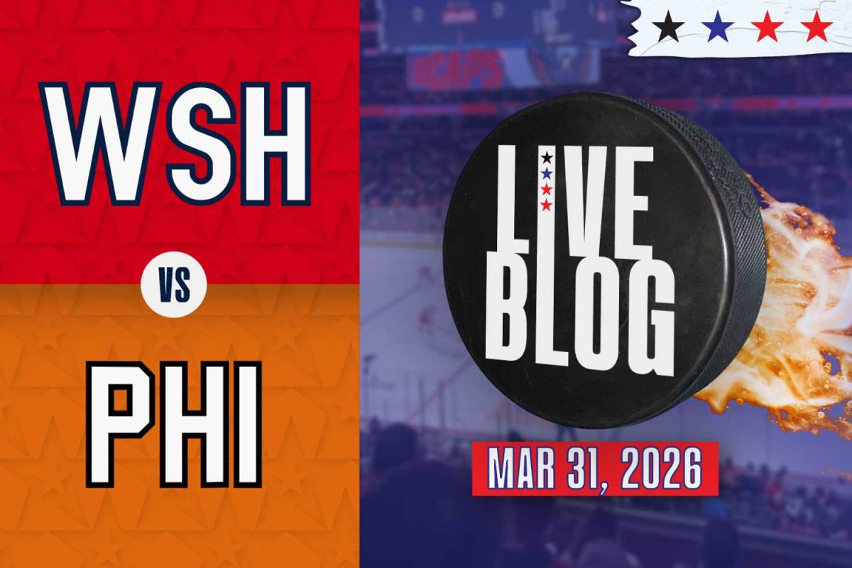 Live updates: Washington Capitals vs Philadelphia Flyers at Capital One Arena