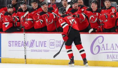 Simon Nemec's future with the New Jersey Devils could be up in the air following trade rumors this March.