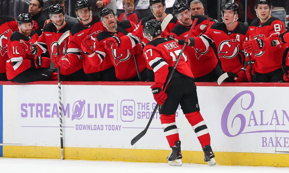 Simon Nemec's future with the New Jersey Devils could be up in the air following trade rumors this March.