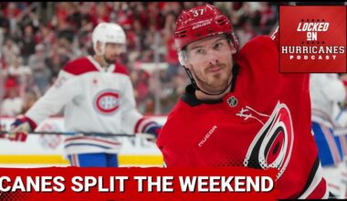 SPLITTING THE WEEKEND! Carolina Hurricanes Claim 2 Points Between Devils & Canadiens