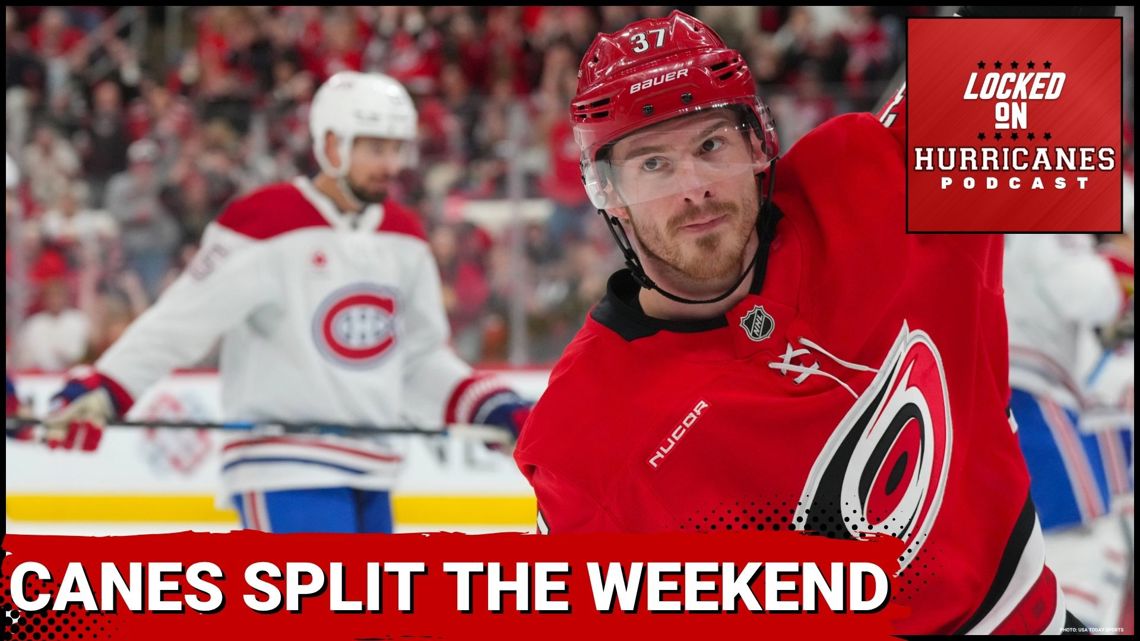 SPLITTING THE WEEKEND! Carolina Hurricanes Claim 2 Points Between Devils & Canadiens