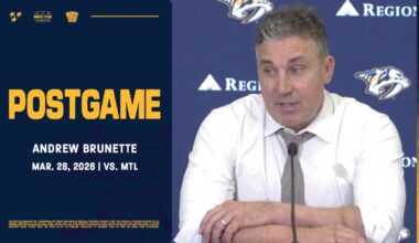 Postgame: Andrew Brunette | Nashville Predators