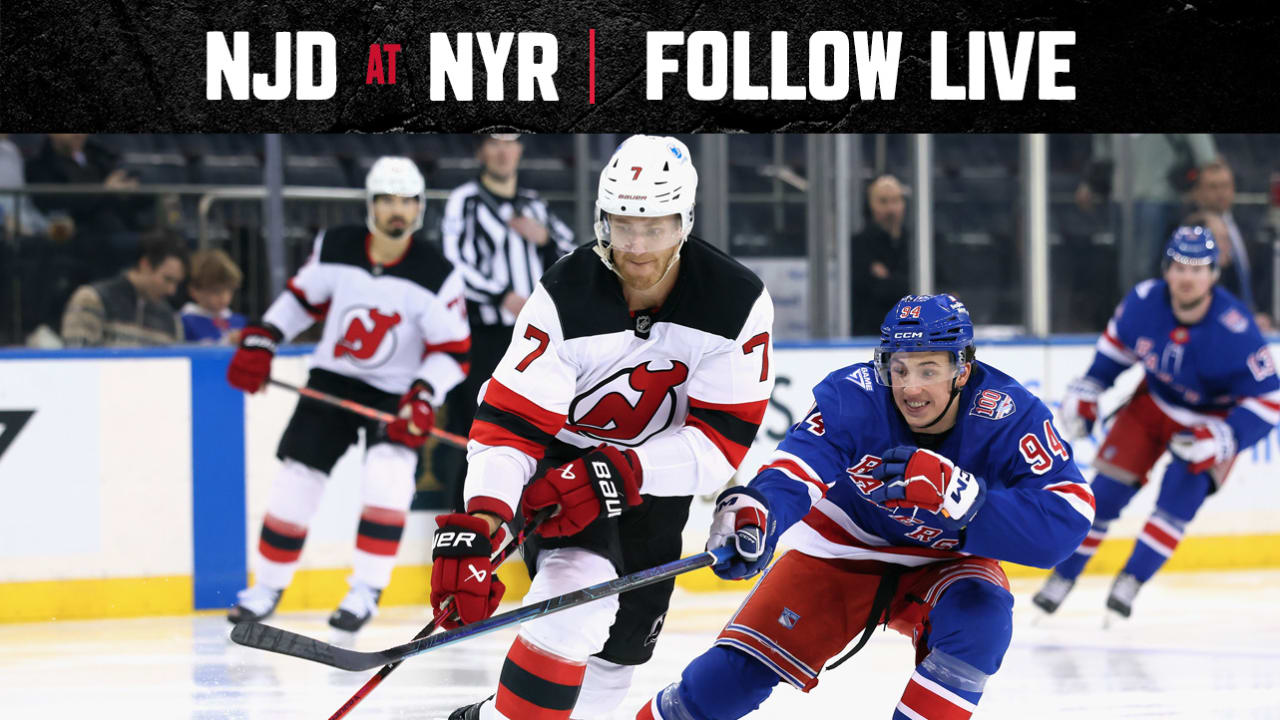 LIVE UPDATES: Rangers 2, Devils 0