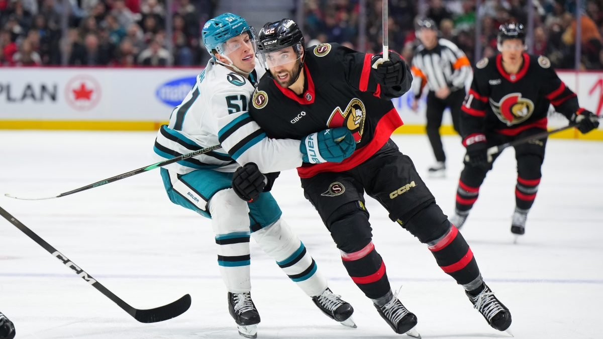 Sharks miss Alex Wennberg’s poise in tough loss to Senators – NBC Sports Bay Area & California