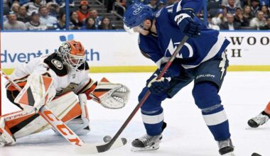 Corey Perry previously spent two seasons with the Bolts from 2021-23, registering 31 goals and 65 points with 12 power-play tallies over 163 games. (AP File Photo)