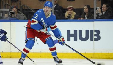 Alexis Lafreniere knows he has to seize newfound Rangers moment