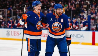 Islanders' Matthew Schaefer, Ryan Pulock relying on each other